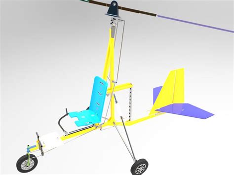 All the modern features of an open cockpit style gyrocopter. . Gyrocopter plans pdf